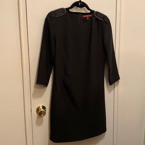 Comptoir des Cotonniers black crepe dress